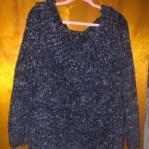 Off the shoulder sweater